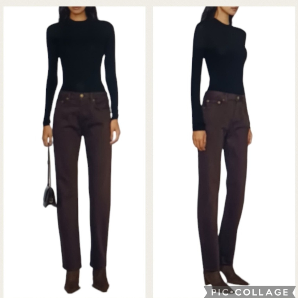 Burberry London Women's Euc Straight Leg Jeans In Us Size 8